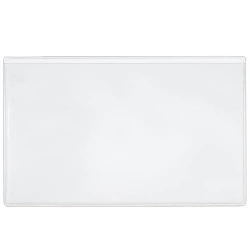 StoreSMART - Peel & Stick Binder Half-Pocket - 20 Pack - 5 1/8" x 8 1/2" - Open Long Side - SPCSTB2621L20