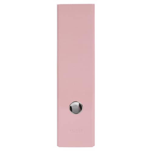 Exacompta - Ref 53566E -Box of 10 A4 Lever Arch Files Prem'Touch AQUAREL - 80mm Spine - 80mm Mechanical - External Dimensions: 32 x 28.5 x 8 cm - A4 File Format - Pink