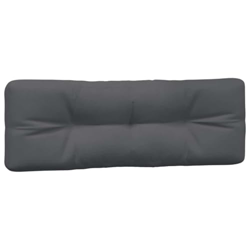 mtlskopl 5-Piece Pallet Cushion Set for Outdoor Furniture, 100% Polyester Large Anthracite Seat and Back Cushions for Garden Patio Sofa and Indoor Living Room, 31.5 x 47.2 Inches