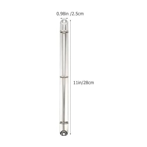 A5 ring binder Ring Binder Mechanism 16 Pieces A4 Metal 3 Hole Loose Leaf Notebook Stationery Supplies