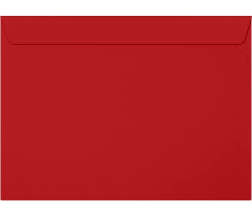 LUXPaper 9 x 12 Booklet Envelopes | Ruby Red | 80lb. Text | 500 Qty