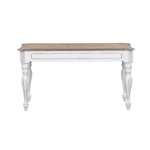 Liberty Furniture Industries Magnolia Manor Lift Top Writing Desk, W56 x D28 x H30, White