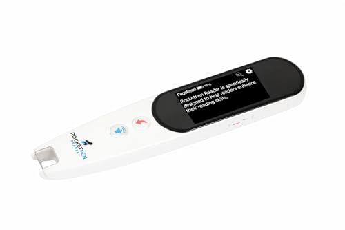 Rocket Pen Reading Tutor- Six Decoding Aids, Scans Any Surface