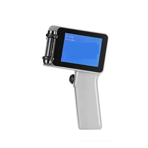 TECJHJZ Label Printer, Portable Handheld Inkjet Printer with Ink Cartridge Printer, Expiration Date Marking Date Coding