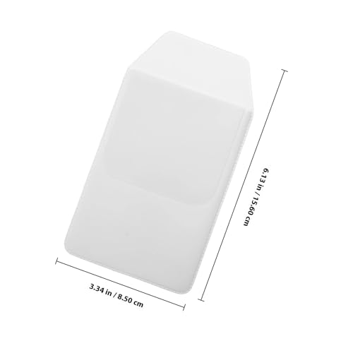 Yingluno 60Pcs Soft PVC Pen Organizer Pocket Protector For Shirts Coats Prevents Ink Stains Easy Access Professional Appearance