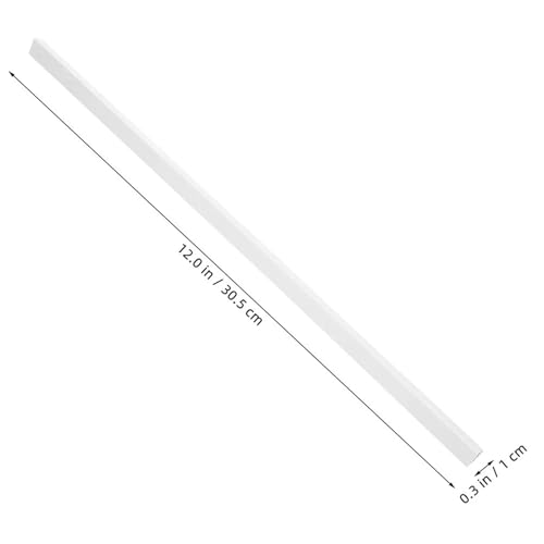 60Pcs Plastic Binding Bars for A4 Paper, Reusable Slide-On Document Organizer Strips, Office School Supplies