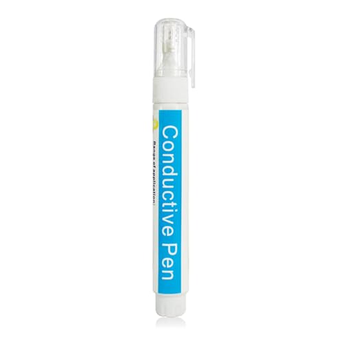 TWAMYCKN Conductive Pen for Circuit Drawing and Repair, Electric Paint Marker for Electronics Education and Project Development