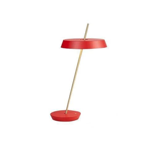 BLEKWETAAW Modern Bedside Rechargeable Desk Lamp Simple Fashion Creativity Glass Table Lamp Study Room Dormitory Lighting Fixture Desk lamp