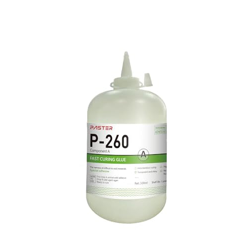 US Stock AB Fast Curing Glue Cyanoacrylate Adhesives Professional Grade AB Super Glue Metal to Metal Glue Adhesive for Channel Letter, Sign Characters Field (Fast Curing G LUE (A), 500mlx6)