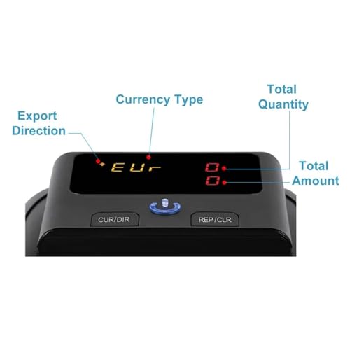 Portable Mini Banknote Counting Machine LCD Display Fast
