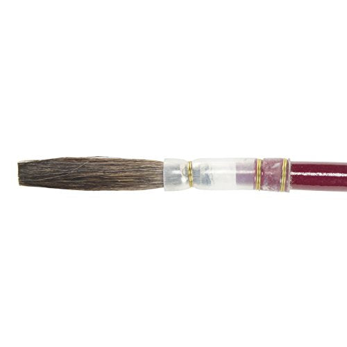 Andrew Mack Brown Kazan Squirrel Hair Lettering Quill Series 179L Size 12