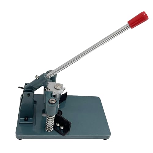 EQCOTWEA Manual Corner Rounder All Metal Heavy Duty Corner Rounder Punch Cutter with R6 R10 Blade Paper Punch Cutter for Cutting Business Cards Photo Booklet Max. 30mm Cutting Thickness