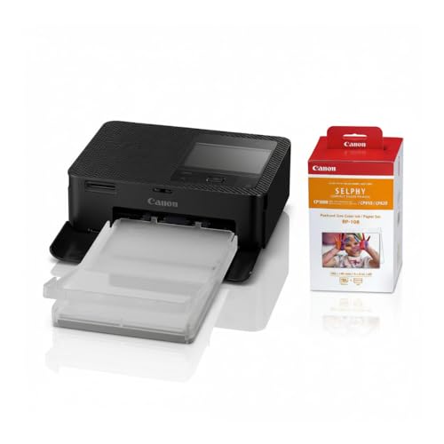 Canon CP1500 Compact Bundle Photo Printer (Black)