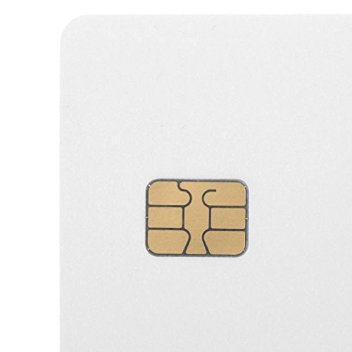 100 Pack - SLE4442 Chip Cards w/HiCo 2 Track Mag Stripe