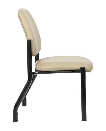 Boss Office Products Guest Chair, 300 lb. Weight Capacity, Beige