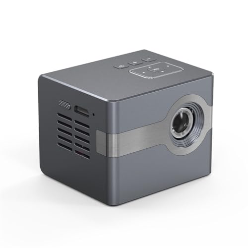 Mini Compact Portable Projector Theater Home Outing with Stand