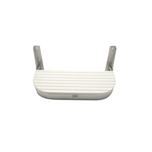 Garelick/Eez-In 27415:01 Rounded White Polymer Footrest