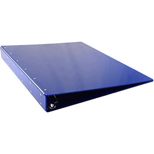 24x18 Binder Acrylic Panel Featuring a 2" Angle-D Ring Blue