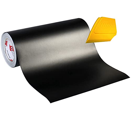 Roll of Matte Black Oracal 631 Removable Vinyl Works w/All Vinyl Cutters (12" x 50ft w/Detailer)