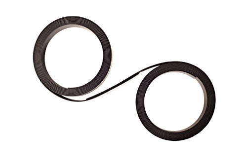 Magnet-to-Magnet Matching Pole Magnet with Acrylic Adhesive - 1" X 100' 60 mil Strip Roll