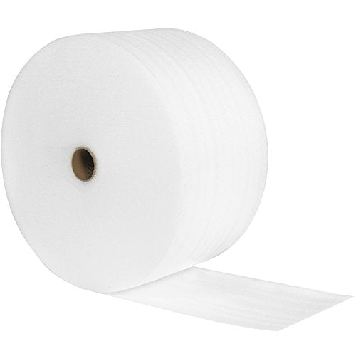 Partners Brand PFWUPS18S24 Parcel Ready Air Foam Rolls, 1/8" x 24" x 350', White