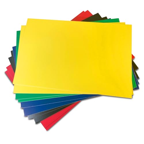 Flipside Products 20" x 30" Color Assortment (5 Colors) Foam Board, Arts and Crafts, 3/16" Thick, Presentations, Signboards, Backing Board, Display, Pack of 25