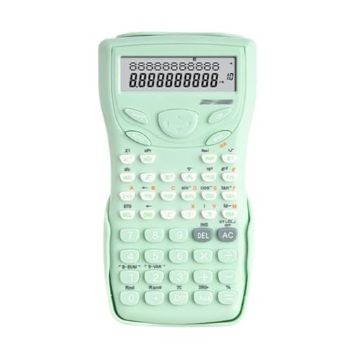 DUYHBAWRS Calculator Portable Science Calculator 12-bit Widescreen Multifunction Test Tool Student Function Calculator