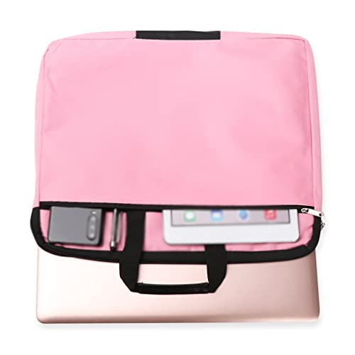 Business File Handbag Book A4 Folder with Handle Zipper Pocket Large Capacity