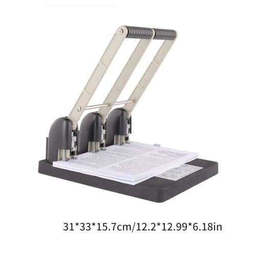 Heavy Duty 3 Hole Puncher 150 Sheets Paper Hole Puncher