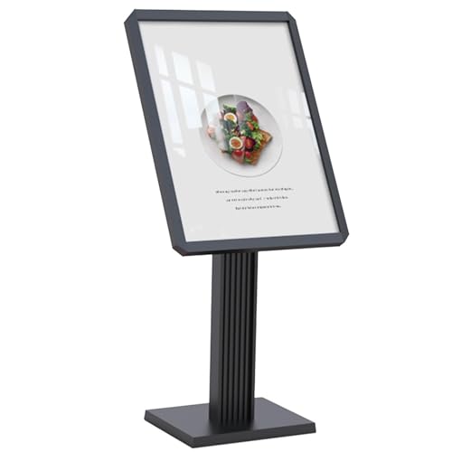 Heavy Duty Poster Sign Holder Floor Sign Stand, Adjustable Sidewalk Sign Holder Store Advertising Poster Display, Outdoor Indoor Standing Display Sign Holders, for School Church Business Show