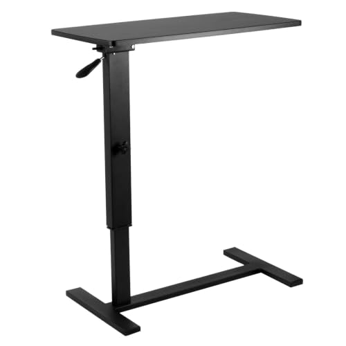 Pneumatic Lap Desks with Wheels 27.56-37.4in Adjustable Height