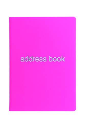 Letts Dazzle A5 Address Book Pink