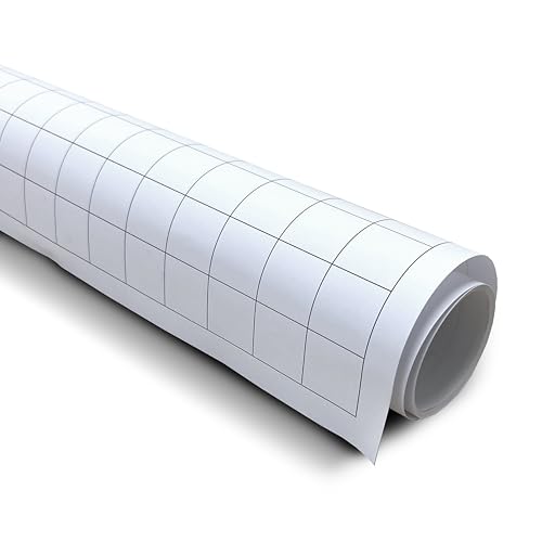 Geyer Instructional Products - 36" x 120" Large Graph Paper Roll, 1" Black Grid, Ideal for School Classroom Graphing, Designing Blueprints and Floorplans, Tabletop Gaming and Custom Mapping
