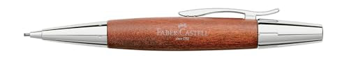 Faber-Castell 138382 Emotion Mechanical Pencil, Wood & Chrome, Pear Tree, Brown, 0.06 inches (1.4 mm)
