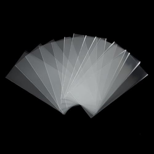 1200PCS Clear Plastic Paper Money Holder Sleeves Currency Sleeves for Collectors Money Sleeves Protector Clear Bill Holder
