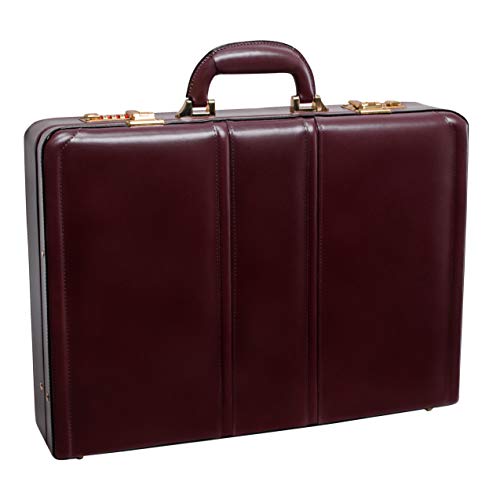 McKleinUSA DALEY, Leather 3.5" Attaché Briefcase
