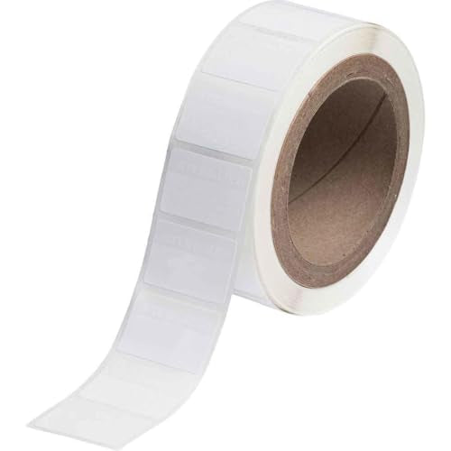 Brady - 149272-EA - Brady THT-235-7425-2-AC White Polypropylene Die-Cut Thermal Transfer Printer Label Roll - 1 in Width - 1.5 in Height - B-7425
