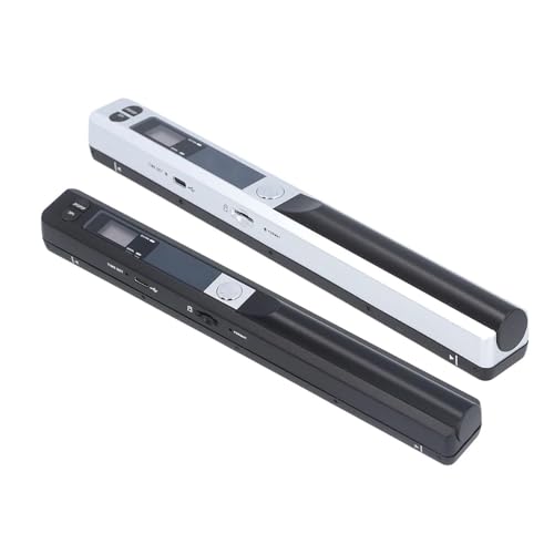 Handheld Document Scanner Portable PDF and JPG HD Scanning USB 2.0 8.27 Inch with CD for Pictures(6.4mm -1)