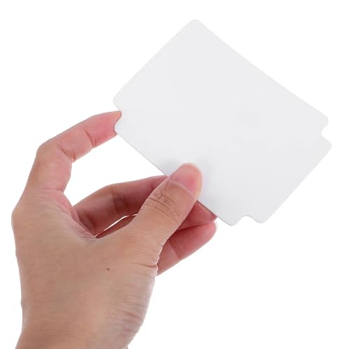 300 Pcs Card Partition Board Organizer Separator Blank Tray Storage Game Trading Supplies Plastic Sorting Box Container