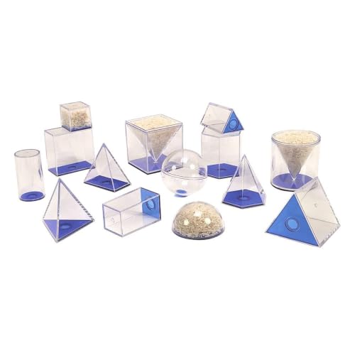 EAI Education GeoModel® Relational Geometric Solids: Blue - 10 Sets of 16