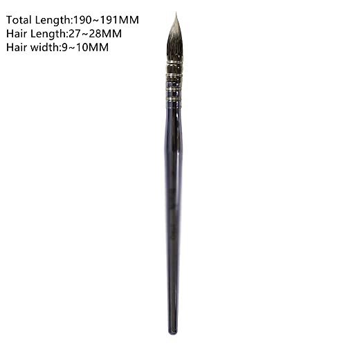 UOHLCX HBJWOV Hair Resin Handle Watercolor Painting Art Supplies Artist Brush