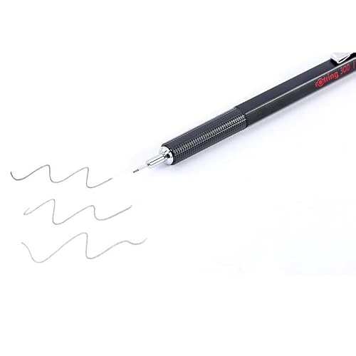 YWMLFZ Mechanical Pencil 0.5 .7 2.0mm Black School Supplies Design Drawing(0.7mm)