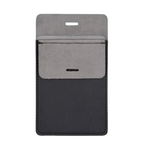 KaiYeA Pocket Protector 6pcs Chest Pencil Case Lab Coat Pen Storage Pouch Organizer for Shirts Pu Leather Pocket Protector for School Office For Shirts Pants Lab Coats Nurses(Black)