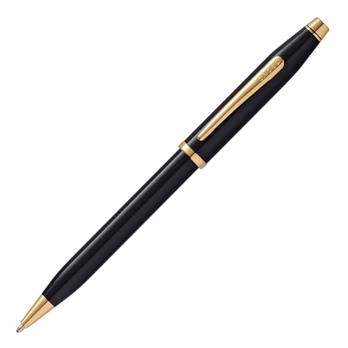 Cross Century II Classic Black Ballpoint Pen, Medium Point, Black Ink