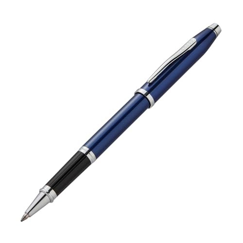Cross Century II Cobalt Blue Diamond Selectip Rollerball Pen, Black Ink