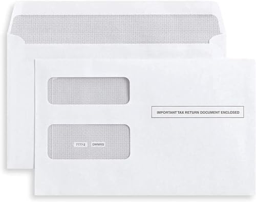 50 1099 MISC Form 2026 Income Set 4-Part And 3 1096 With 50 Self-Seal Envelopes, Kit For 50 Vendors of Laser Forms, Compatible with QuickBooks and Accounting Software