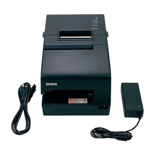 Epson TM-H6000IV M253A Multi-Function POS Compact Thermal Printer USB Bundle with AC Adapter