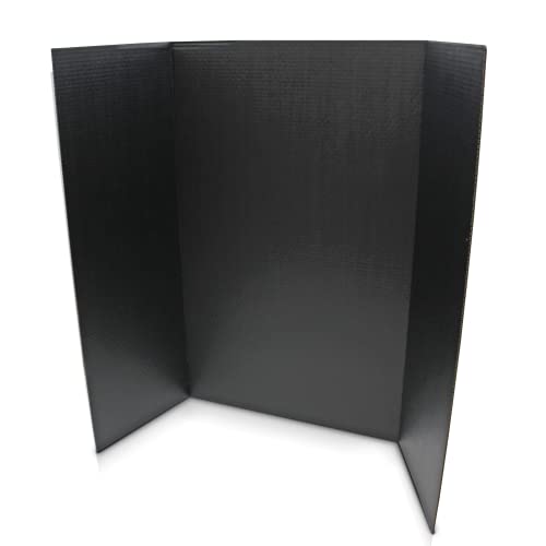 Casafoyer 36" x 48" 1 Ply Project Board, 24 Pack, Black | (2 Units)