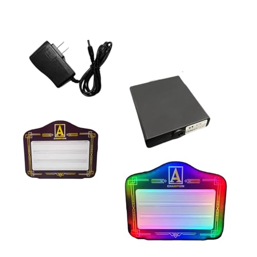 Lakenbroade Handheld LED Letter Bottle Presenter Billboard Board Atmosphere Props for Bar and Club，Bottle Presenter for Night Club