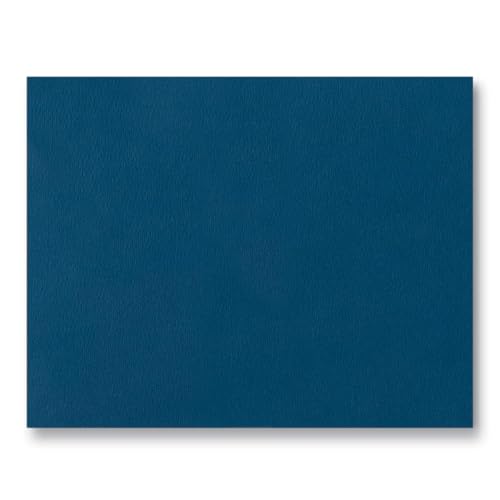 PaperDirect Blue Certificate Jackets, 80lb Cardstock, 9.5" x 12" Presentation Holders, Solid Blue Document Covers, Graduation, School Recognition, Staff & Volunteer Certificates, Box of 50